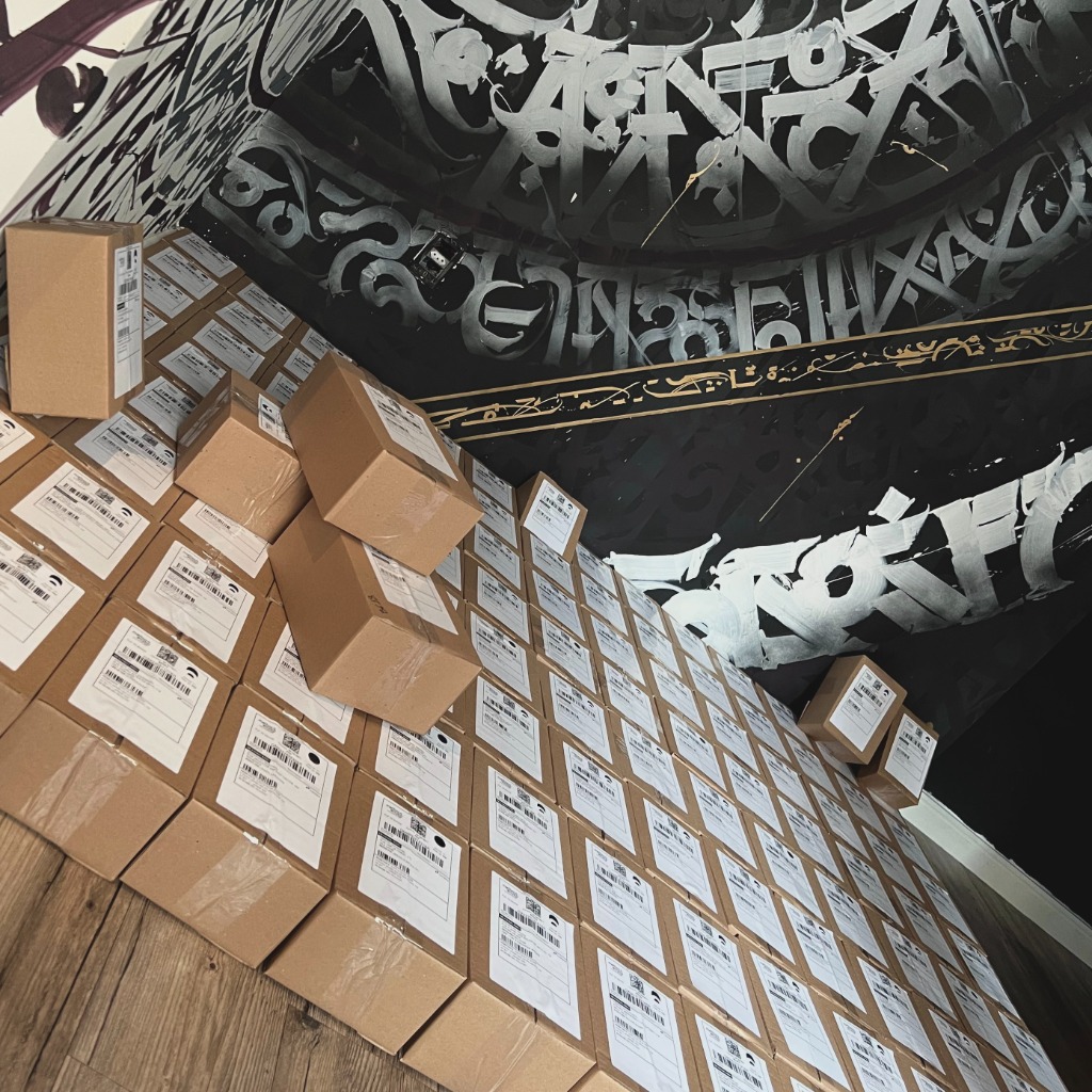 Caixas de envio JHF